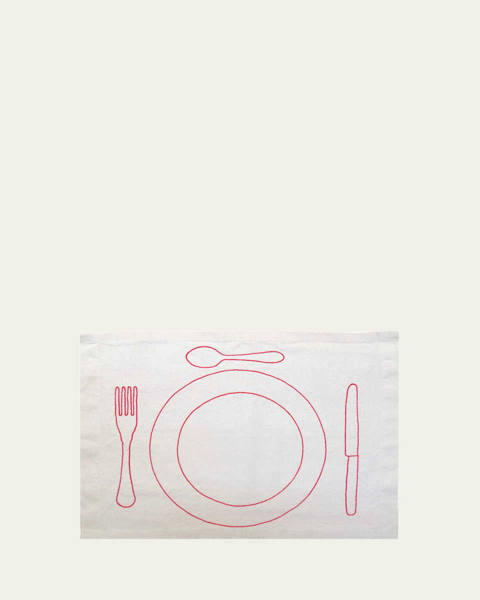 Solo Minimaliste Natural Linen Placemat